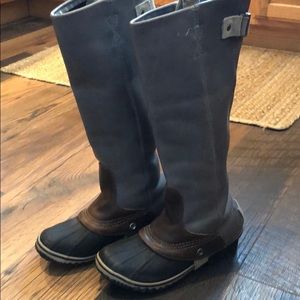 Sorel tall riding boot size 6.